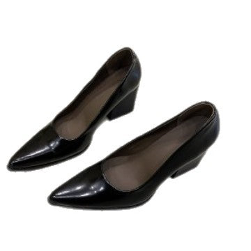Damen Elegante Pumps mit blockiertem Absatz und edlem Obermaterial EB