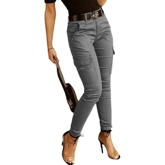 Damen Cargo-Hose mit praktischen Taschen und modernem Schnitt EB