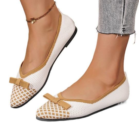Damen Atmungsaktive und modische Slip-On Ballerinas EB