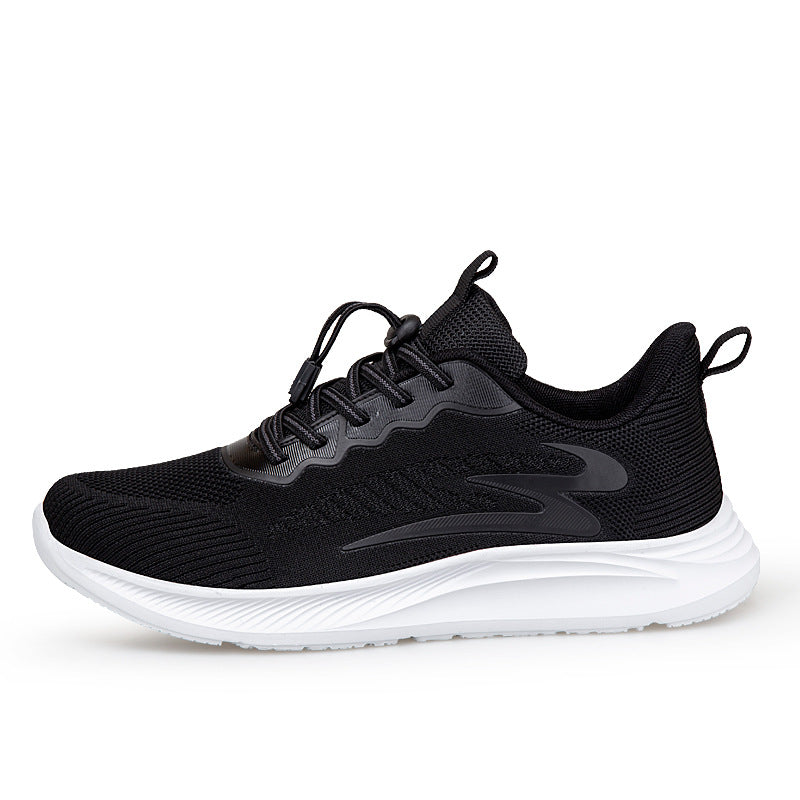 Damen Sportliche Lauf-Sneaker mit elastischem Schnellschnürsystem EB