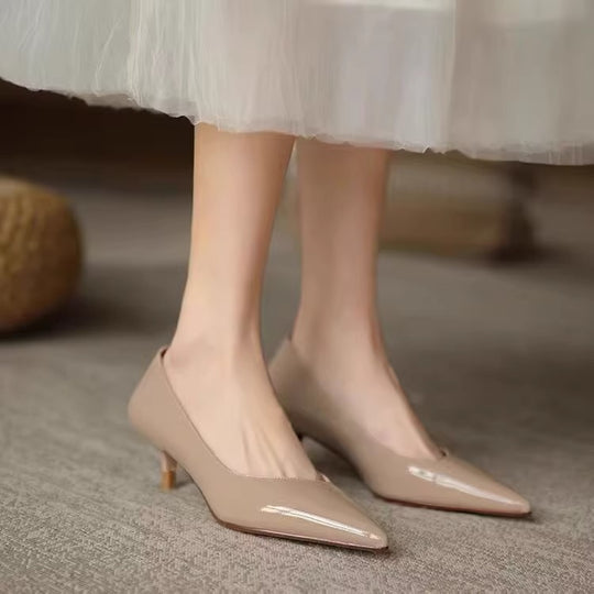 Damen elegante und bequeme Pumps EB