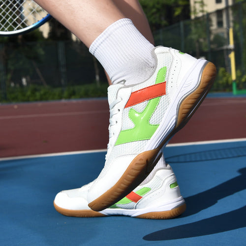 Unisex nan atmungsaktiver Hallensneaker mit rutschfester Gummilaufsohle und stoßabsorbierender EVA-Zwischensohle EB
