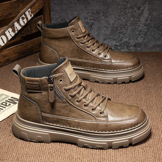 Damen Hohe Stiefel mit rutschfester Sohle und dämpfendem Innenfutter EB