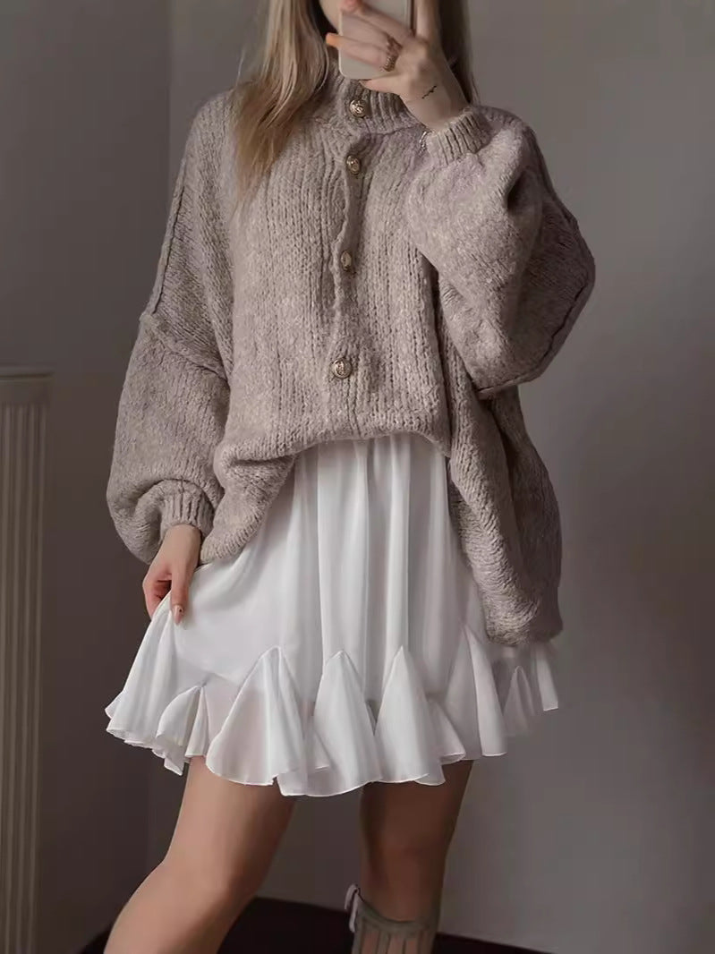 EB | Bequeme Oversize Strickjacke für Frauen