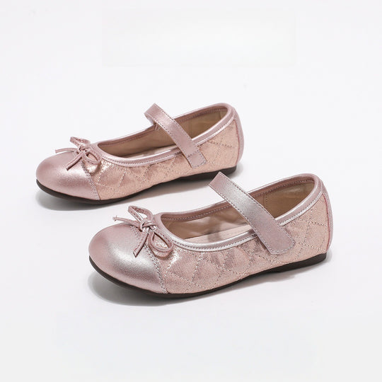 Mädchen Mary Jane Ballerinas mit glänzendem Obermaterial EB