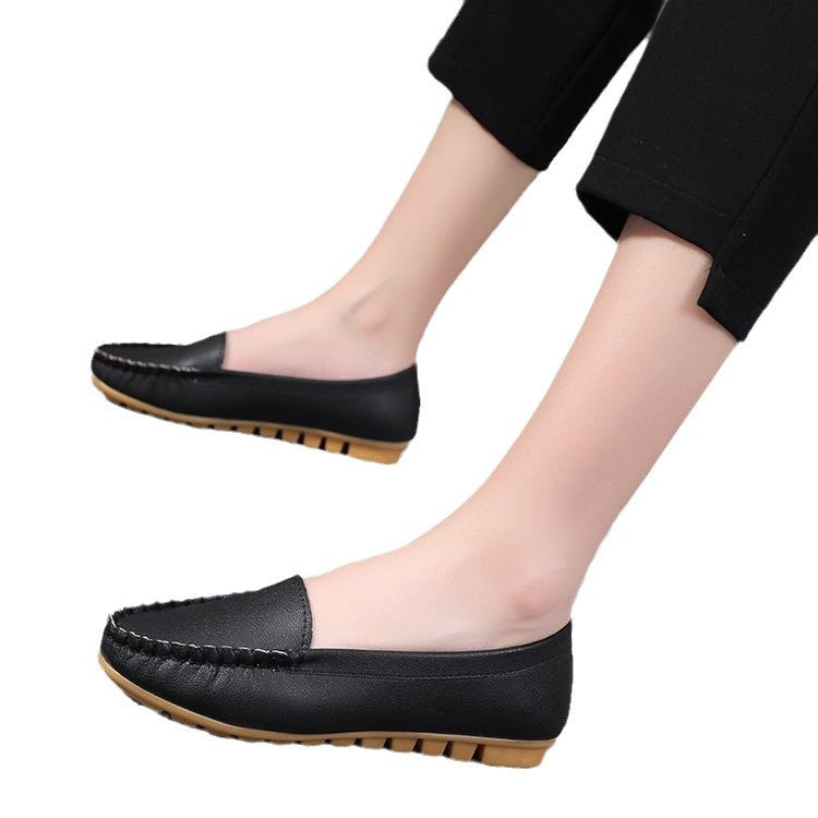 Damen Mokassins mit hochwertigem Leder und komfortablem Fußbett EB