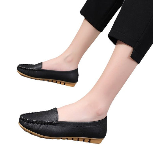Damen Mokassins mit hochwertigem Leder und komfortablem Fußbett EB