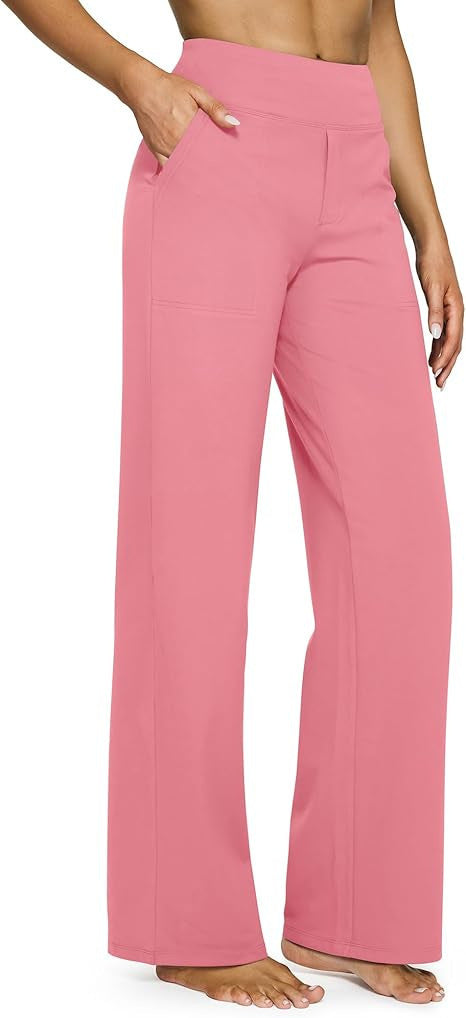 Damen Weitgeschnittene Lounge-Hose mit elastischem Bund EB