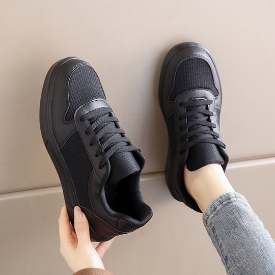 Damen modische Freizeit-Sneaker mit atmungsaktivem Obermaterial und rutschfester Sohle EB