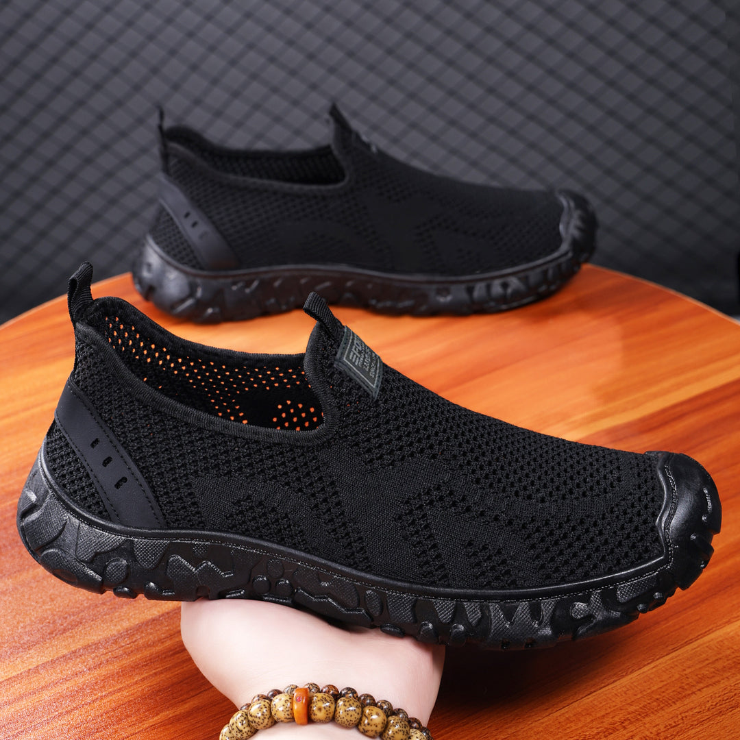Damen Atmungsaktive Sportschuhe mit rutschfester Laufsohle und flexibler Struktur EB