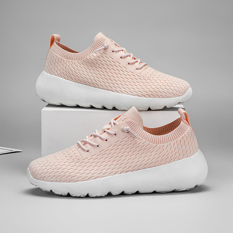 Damen Atmungsaktive Sneakers mit flexiblem Netzmaterial EB