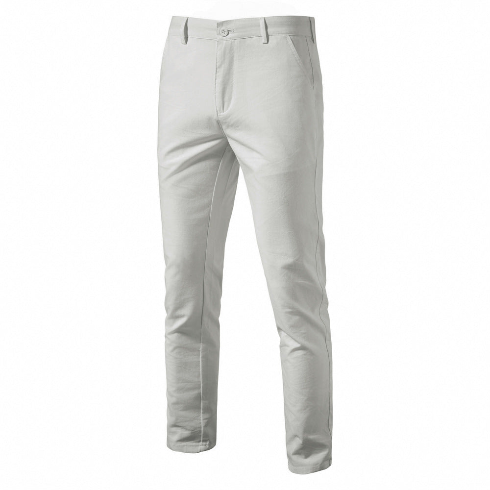 Herren Chinohose mit bequemer Passform und elastischem Bund EB
