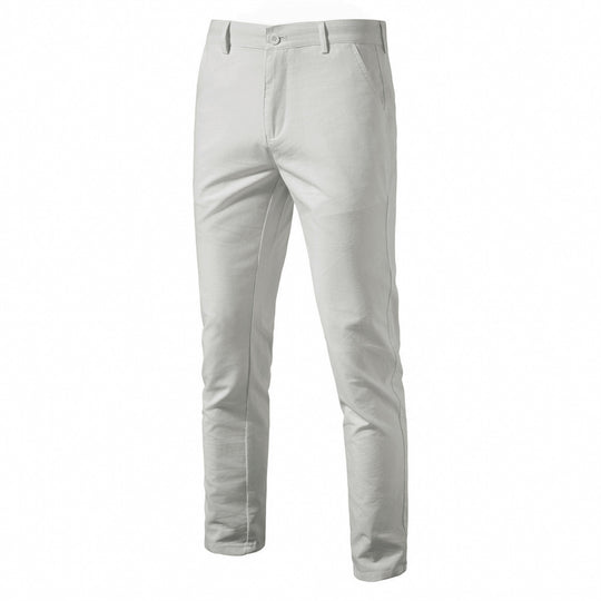 Herren Chinohose mit bequemer Passform und elastischem Bund EB