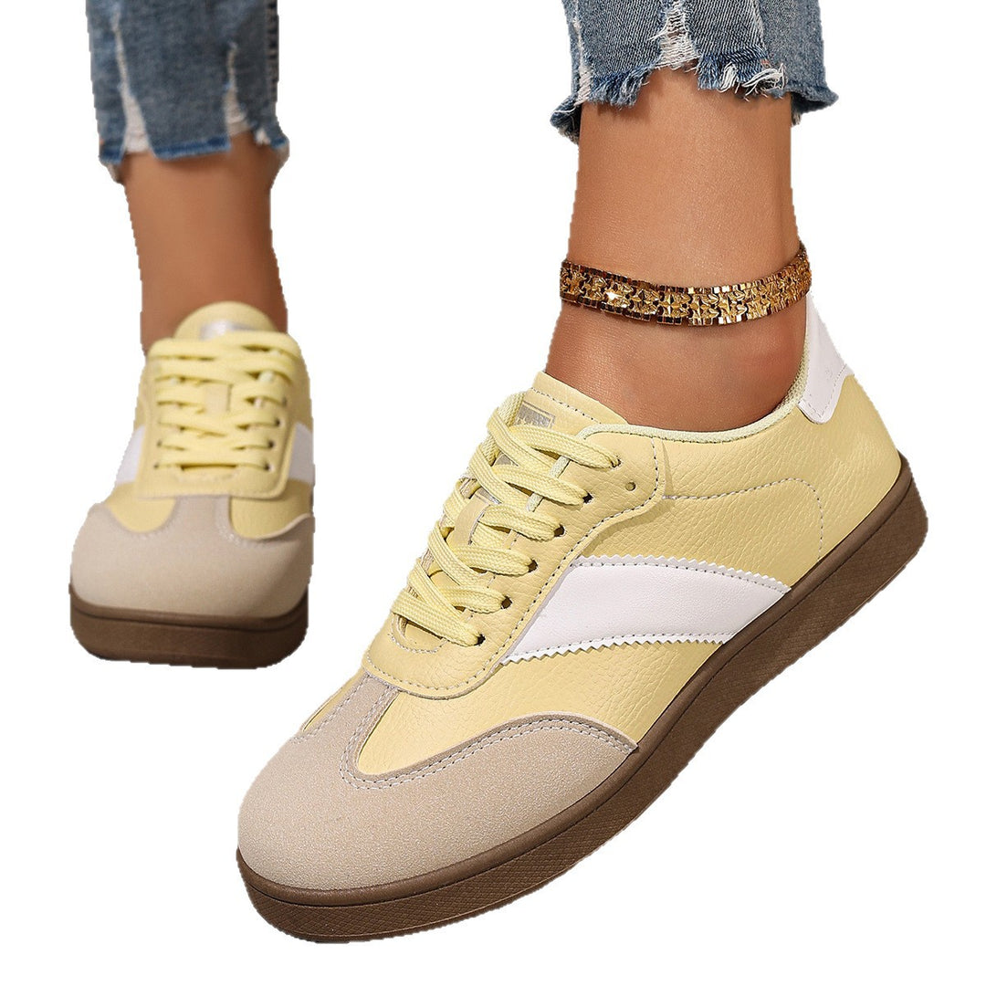 Damen Sportliche Sneaker im Retro-Design EB