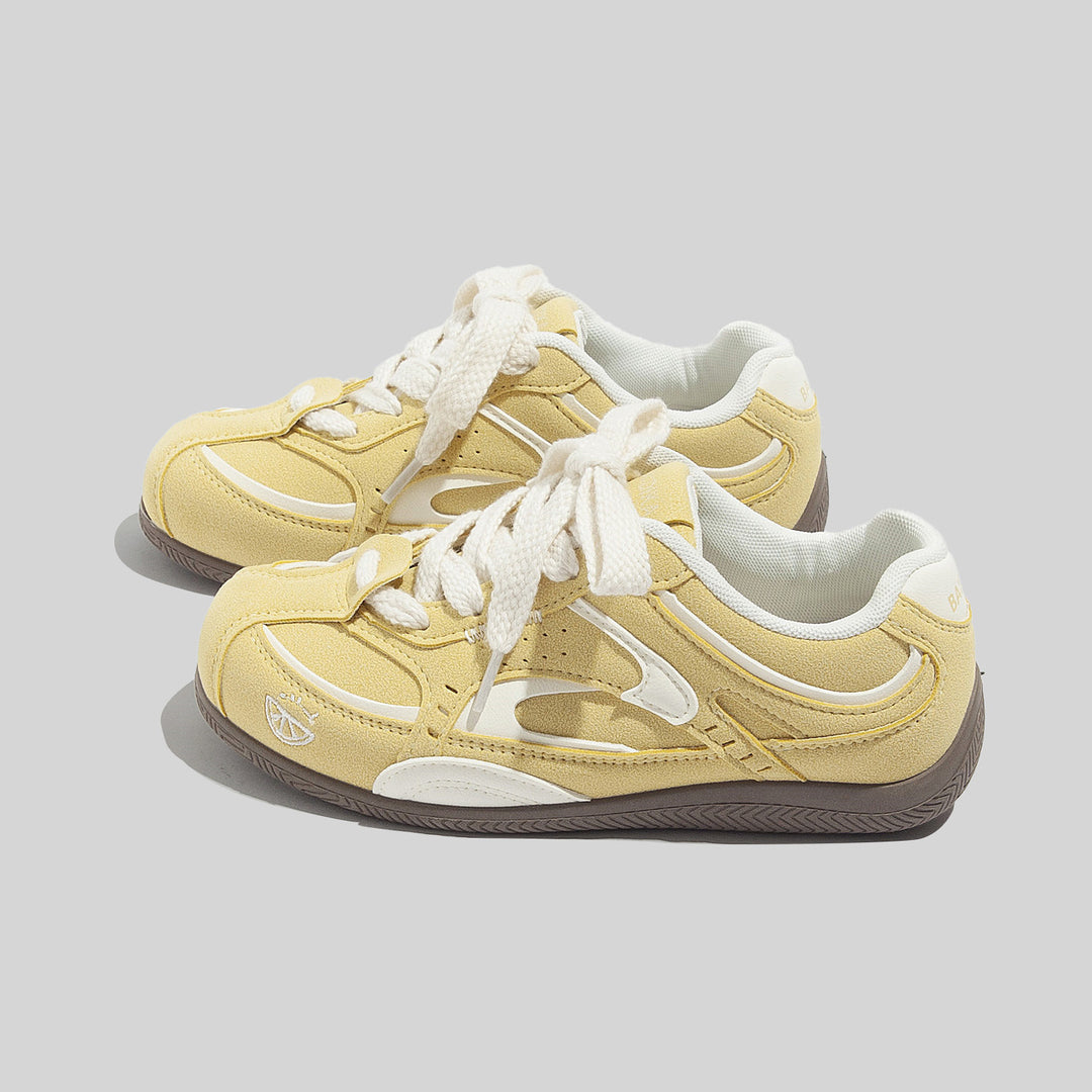 Damen Sportliche Sneakers mit atmungsaktivem Obermaterial und rutschfester Sohle EB