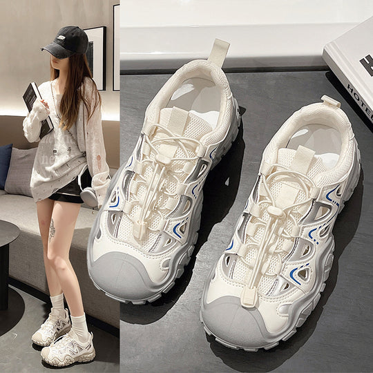 Damen Sportliche Outdoor-Sneaker mit atmungsaktivem Obermaterial und rutschfester Sohle EB