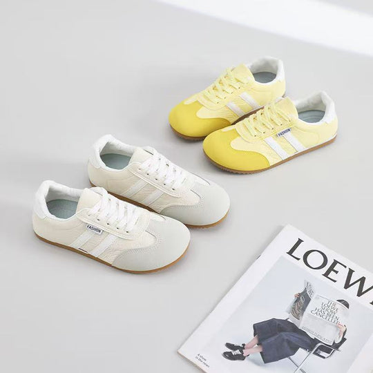 Damen Sportliche Sneakers mit weichem Obermaterial und rutschfester Sohle EB