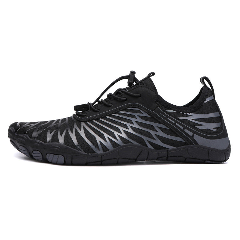 Unisex nan ultraleichter Barfuß-Wasserschuh mit rutschfester Laufsohle und Kordelzugverschluss EB