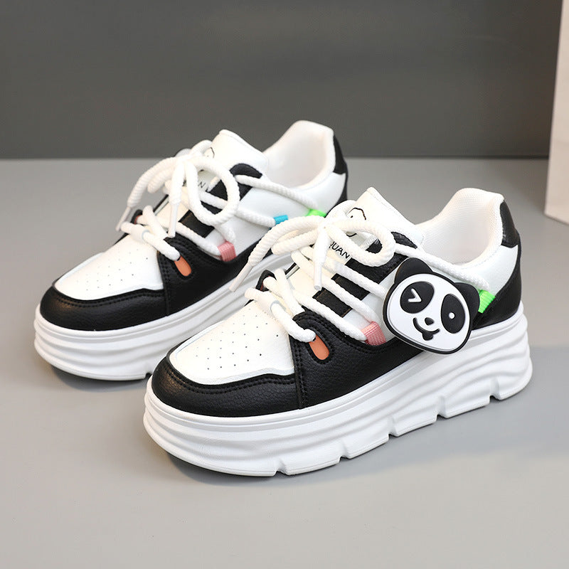 Damen trendige Plateausneaker mit lebhaften Details und komfortabler Dämpfung EB
