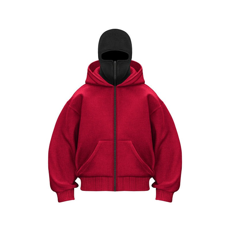 Damen Kapuzenjacke mit innovativem Design und praktischem Reißverschluss EB