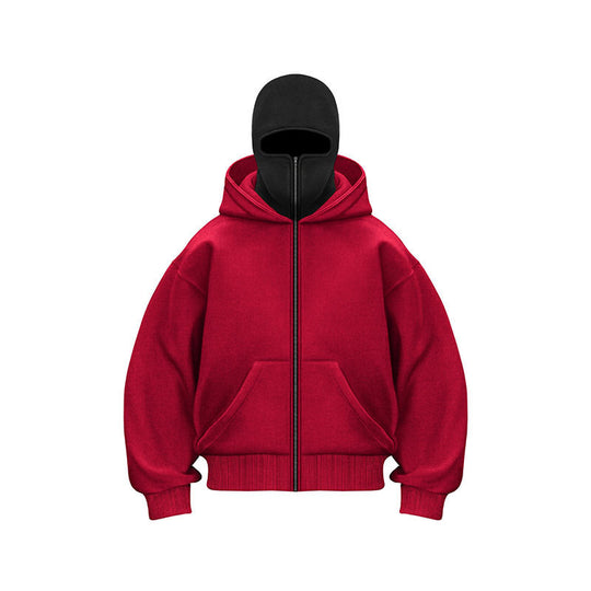 Damen Kapuzenjacke mit innovativem Design und praktischem Reißverschluss EB