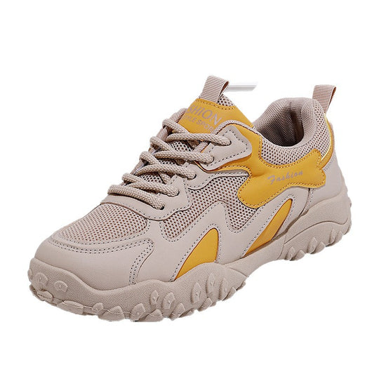 Damen Sportliche Sneakers mit rutschfester Sohle und atmungsaktivem Netzdesign EB