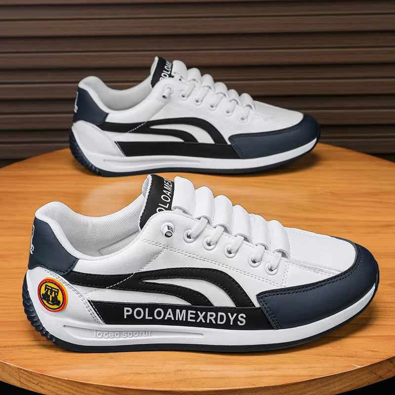 Damen modische und sportliche Sneakers mit verstärkter Sohle EB