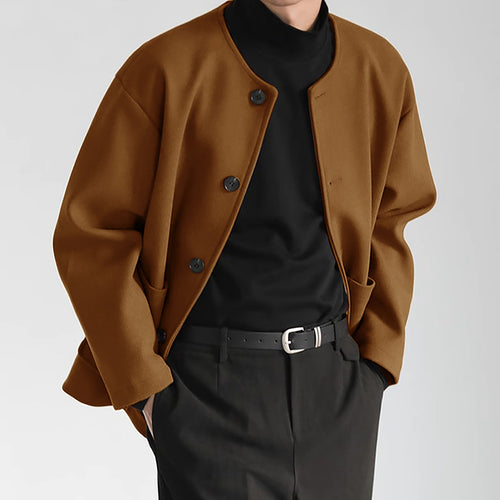Damen Übergangsjacke mit praktischen Taschen und Knopfverschluss EB
