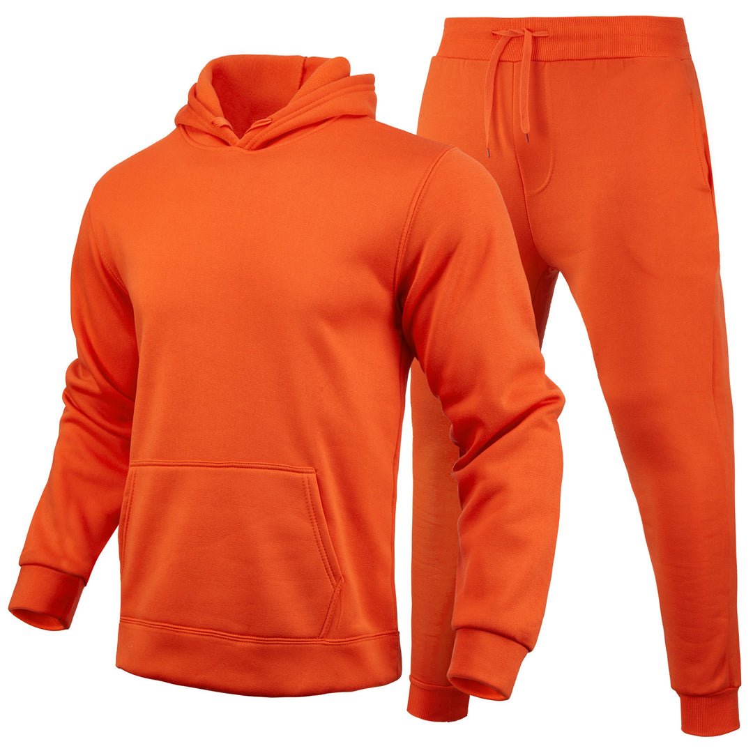 Damen Sportliches Hoodie- und Jogginghose-Set aus hochwertigem Baumwollmix EB
