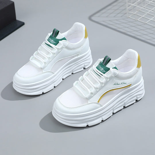 Damen Plattform Sneakers mit dämpfendem und flexiblen Sohlenprofil EB