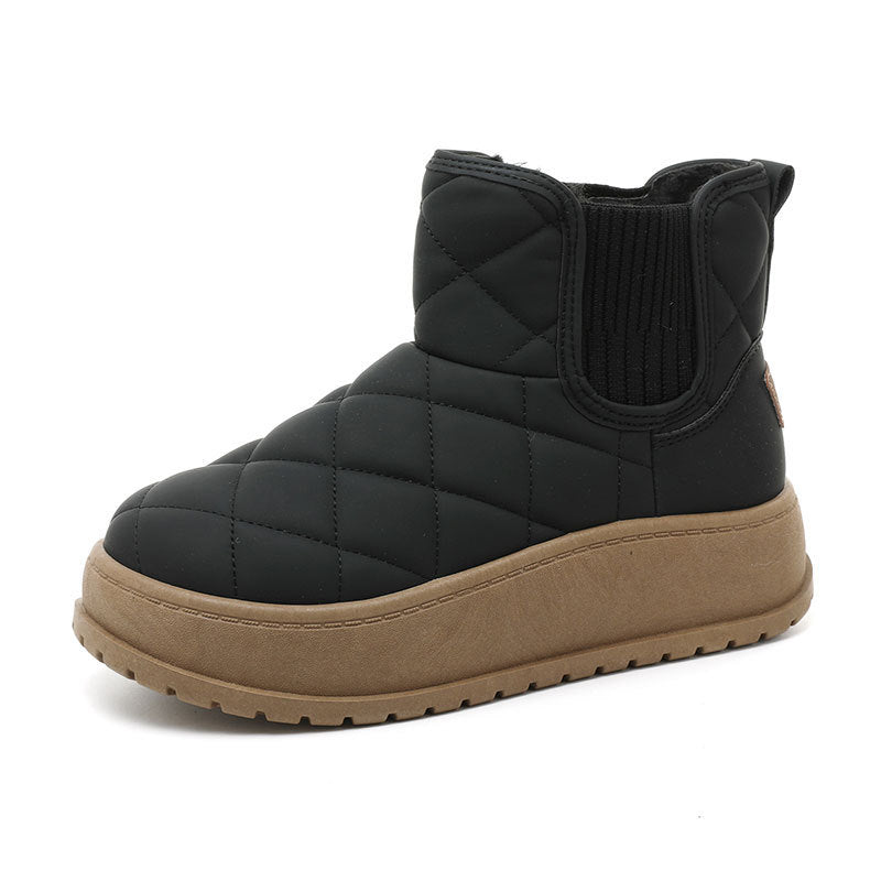 Damen Sneakers mit warmem Fleecefutter und rutschfester Laufsohle EB