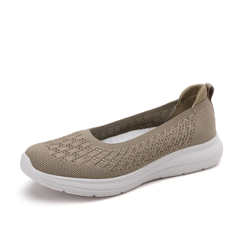 Damen Atmungsaktive Ballerinas mit flexibler Sohle EB