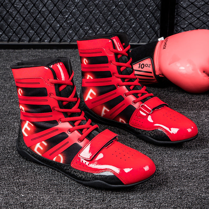Damen Boxschuhe mit hoher Knöchelschutz und rutschfester Sohle EB
