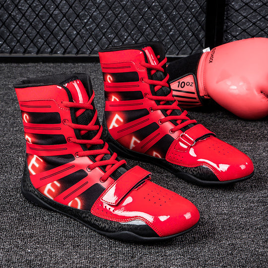 Damen Boxschuhe mit hoher Knöchelschutz und rutschfester Sohle EB