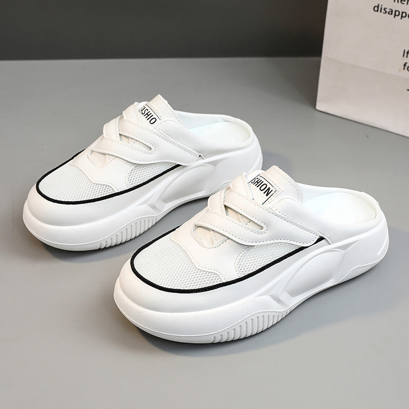 Damen Sportliche Clogs mit atmungsaktiver Mesh-Oberfläche und dämpfendem Sohlenprofil EB