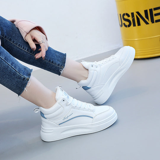 Damen Warmgefütterte High-Top Sneakers EB