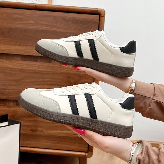 Damen Sportliche Freizeit-Sneakers mit atmungsaktivem Obermaterial und gepolsterter Sohle EB