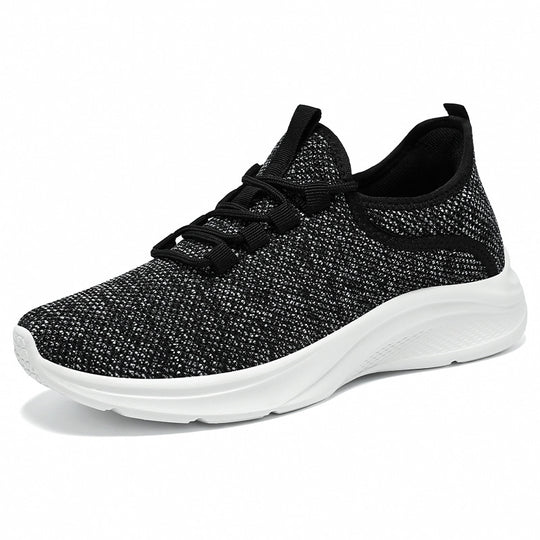 Damen Atmungsaktive Wellness-Sneaker mit flexiblem Strickoberteil EB
