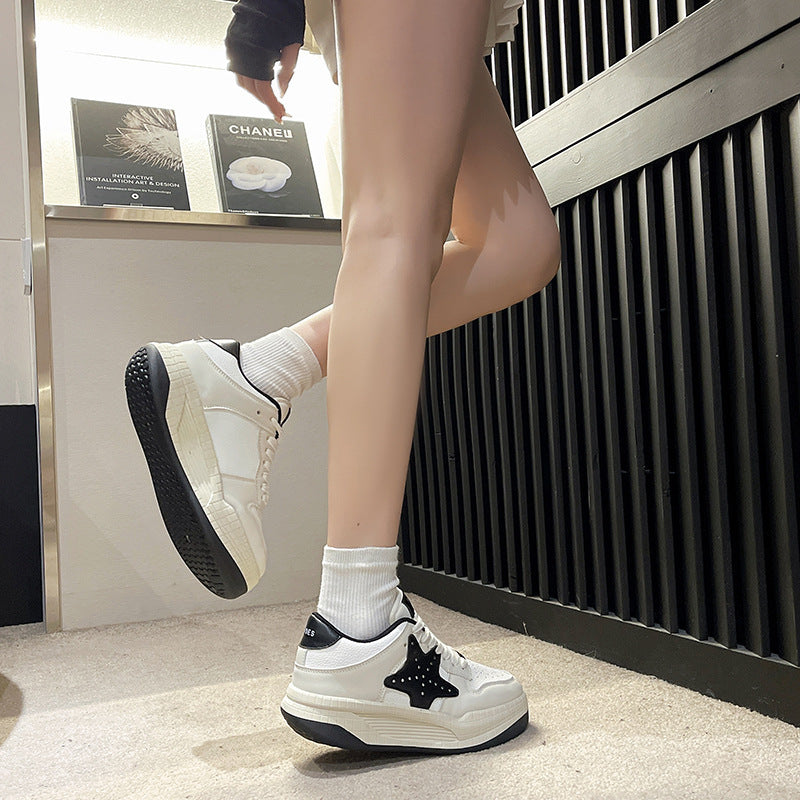 Damen Sneakers mit einzigartigem Sternen-Design EB