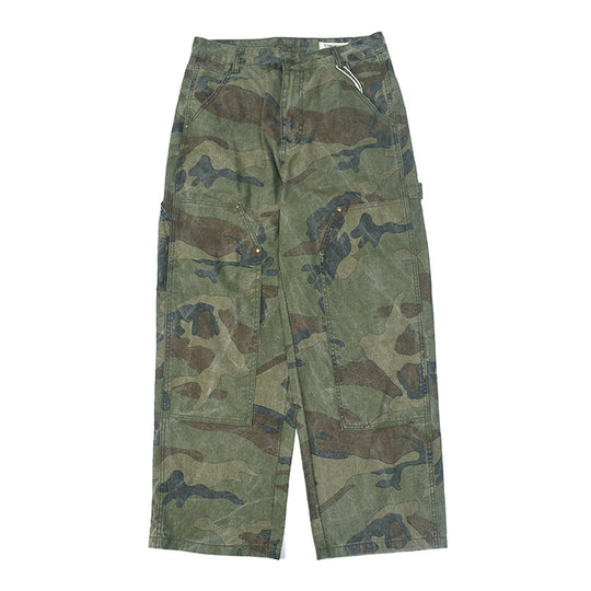 Damen Cargohose mit multifunktionalen Taschen und modernem Camouflage-Design EB