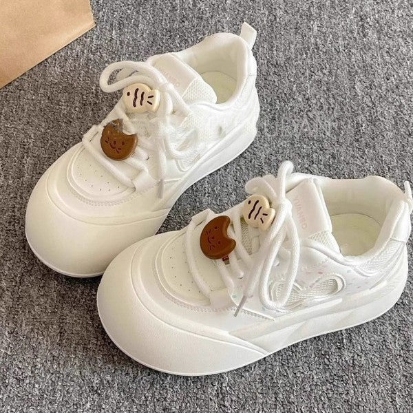 Damen Sneakers mit verspieltem tierischem Dekor und komfortabler Sohle EB
