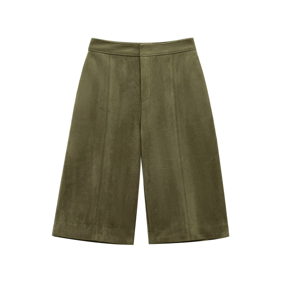 Damen Weite Culotte-Hose aus hochwertigem Material mit elegantem Design EB
