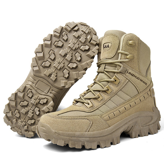 Damen Militärische Wanderschuhe mit rutschfester Sohle und atmungsaktivem Obermaterial EB