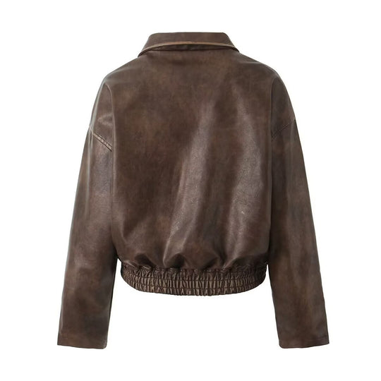 Damen jacke mit modernem Schnitt und praktischen Reißverschlusstaschen EB
