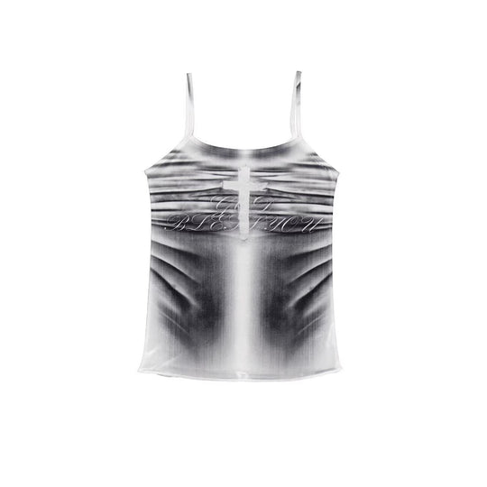 Damen lässiges Tanktop mit kreativem Grafikdesign EB