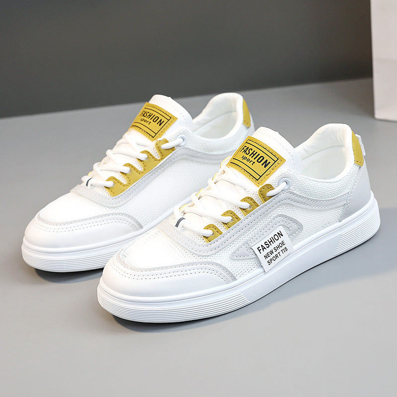 Damen Sportliche Sneakers mit atmungsaktivem Mesh-Obermaterial EB