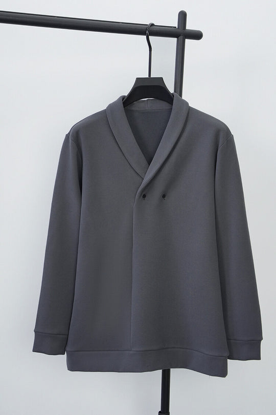 Herren Freizeitjacke mit modernem Schalkragen und praktischen Knöpfen EB