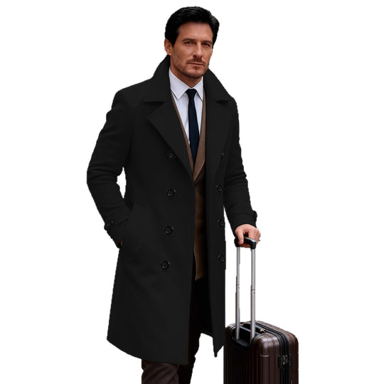 Herren eleganter Doppeltunnelmantel EB