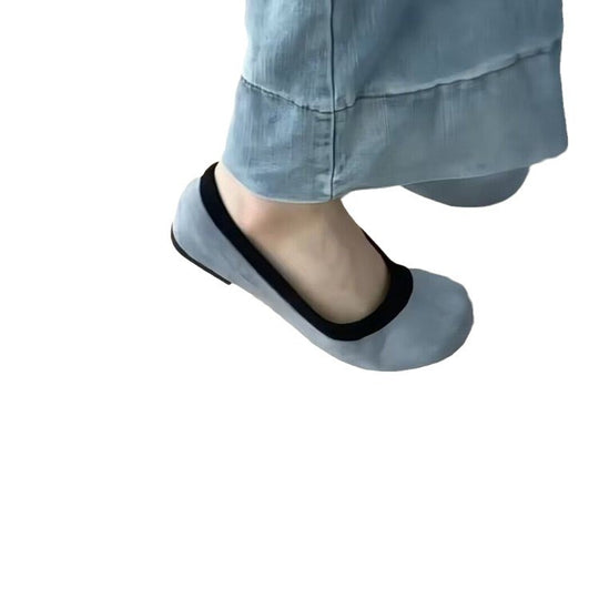 Damen Ballerinas mit Leopardenmuster und komfortablem Innenfutter EB