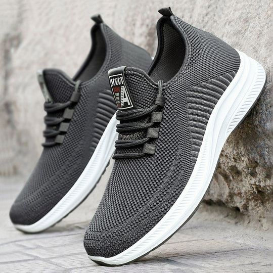 Herren nan leichte atmungsaktive Strick-Sneaker mit gedämpfter Laufsohle EB